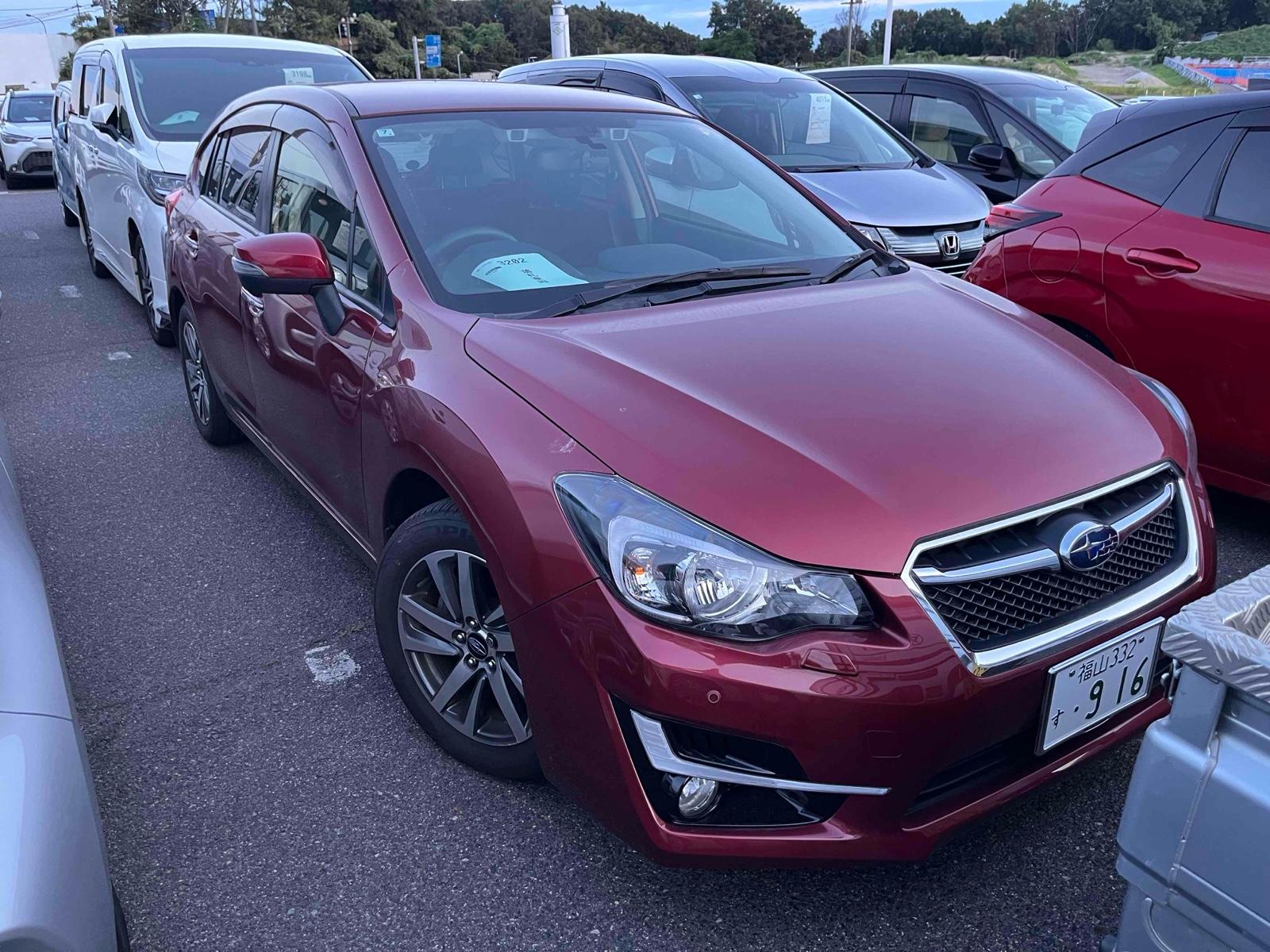 2016 Subaru IMPREZA 38,000 km