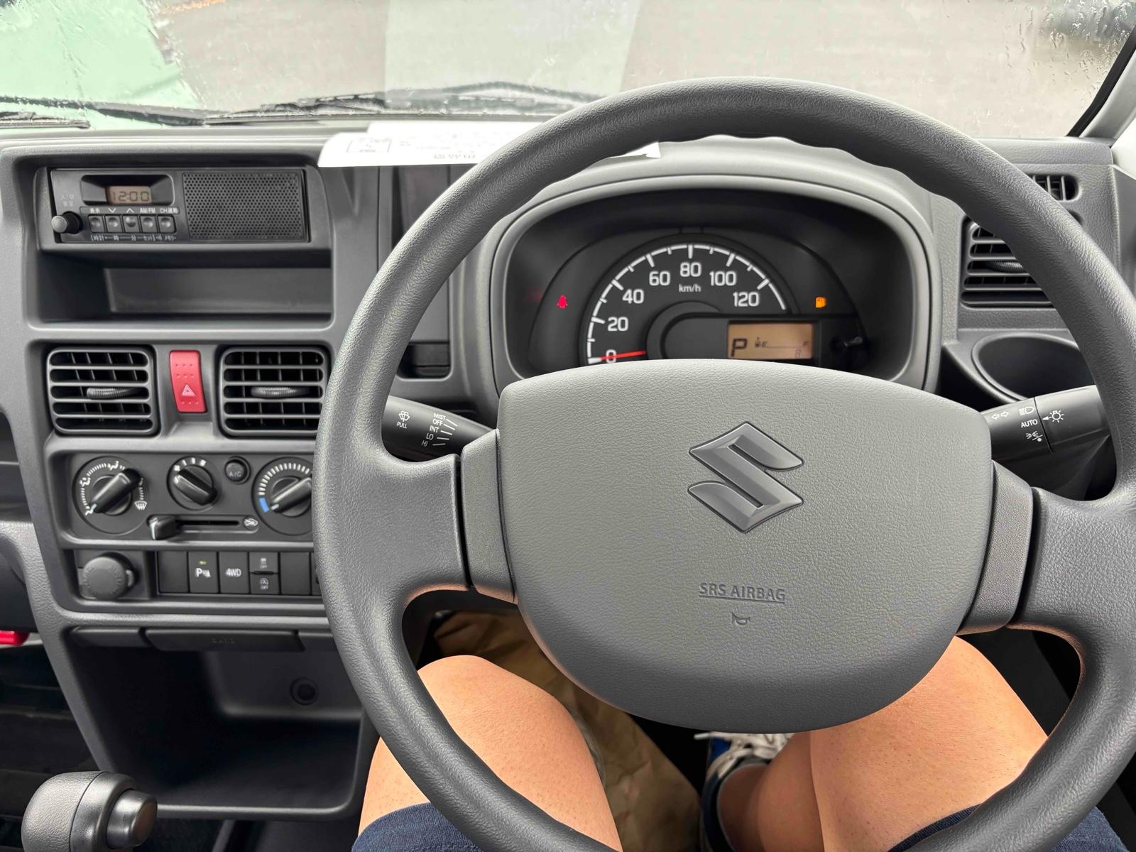 SUZUKI CARRY TRUCK 4WD KC AIR CONDITIONING POWER STEE Image 4